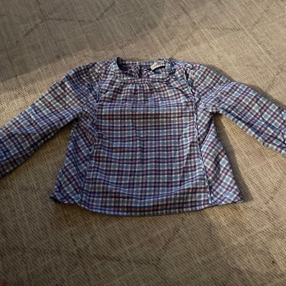 GUC Vineyard Vines size 4T girls long sleeve blouse